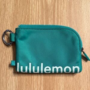 Lululemon Green Coin Pouch